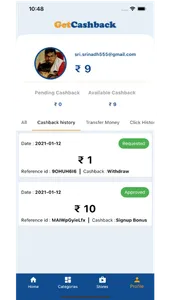Getcashback screenshot 5