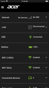 Acer Connect M5 screenshot 2
