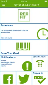 City of St. Albert RecFit screenshot 0