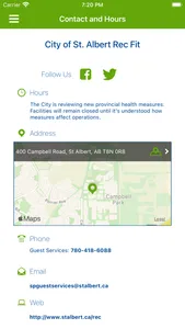 City of St. Albert RecFit screenshot 3