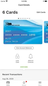 Grant County State Bank Wallet screenshot 1