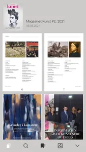 kunst & arkitektur/design screenshot 2