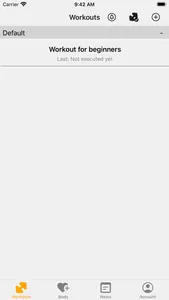 Workouts - TrainingDay screenshot 1