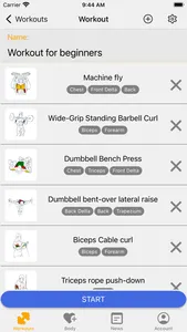Workouts - TrainingDay screenshot 2