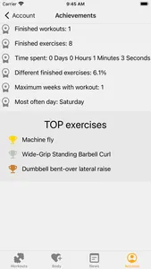 Workouts - TrainingDay screenshot 7