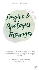 Forgive & Apologies Messages screenshot 0