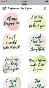 Forgive & Apologies Messages screenshot 3