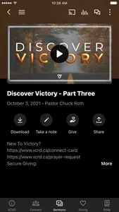 Victory Church of Red Deer screenshot 2