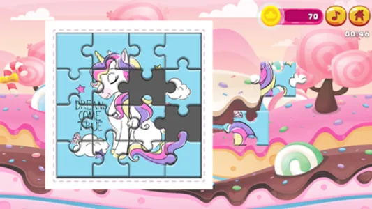 Kawaii Unicorn Jigsaw Puzzles screenshot 2