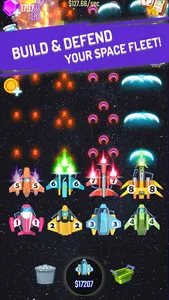 Spaceship Defender - Merge Fun screenshot 0