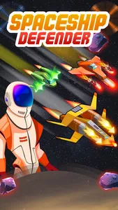 Spaceship Defender - Merge Fun screenshot 5