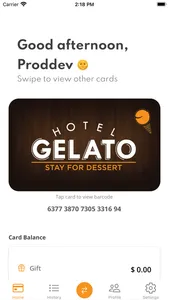 Hotel Gelato Rewards screenshot 0