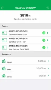 Coastal CardNav screenshot 3