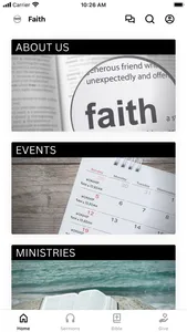 Faith Bible Lincoln City screenshot 0