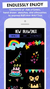 PicCandy - Cute Doodles, Fonts screenshot 2