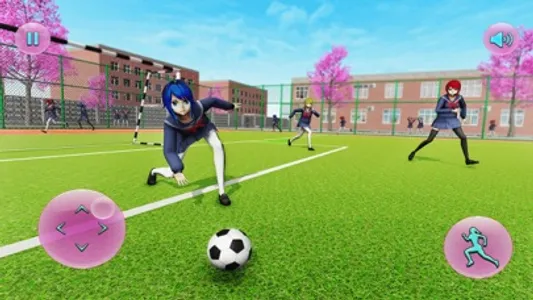 Anime School 3D Girl Simulator screenshot 2