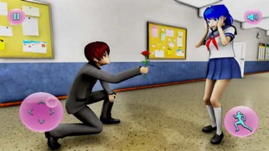 Anime School 3D Girl Simulator screenshot 3