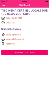 Ticketnation Controllo Accessi screenshot 1