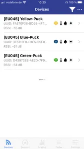 Renesas Bluetooth LE Puck screenshot 1