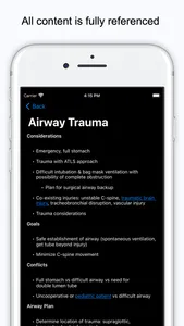 Anesthesia Considerations screenshot 4