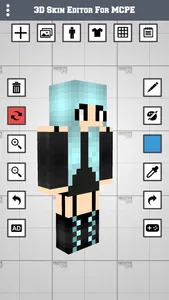 3D Skin Editor for MCPE screenshot 0