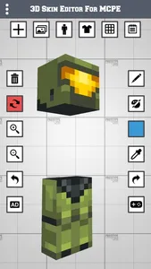 3D Skin Editor for MCPE screenshot 3