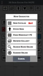 3D Skin Editor for MCPE screenshot 4