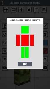 3D Skin Editor for MCPE screenshot 6