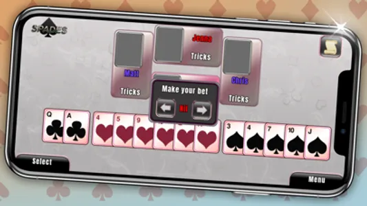 Spades: Classic Card Game screenshot 3