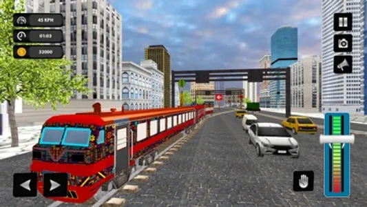 City Train Driver Modern Train screenshot 1