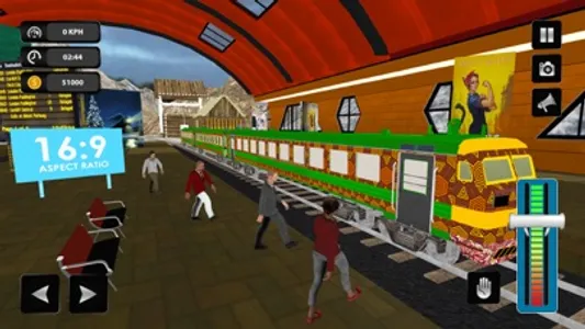 City Train Driver Modern Train screenshot 2