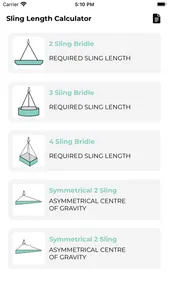 Sling Length Calculator screenshot 0