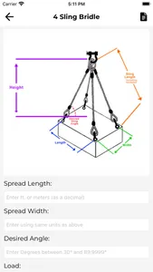 Sling Length Calculator screenshot 3