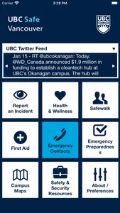 UBC Safe Vancouver screenshot 0