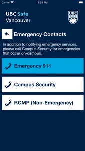 UBC Safe Vancouver screenshot 5