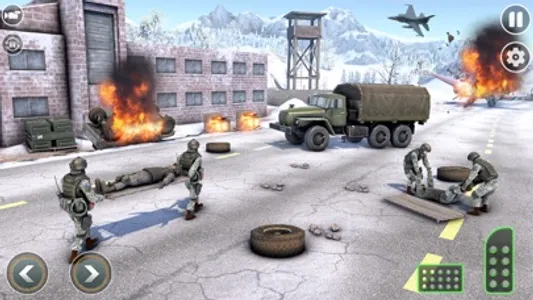 Military Truck Driver Game 3D screenshot 0