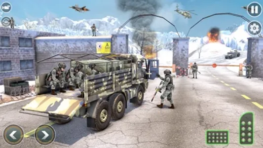 Military Truck Driver Game 3D screenshot 2