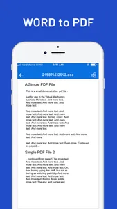 Word To PDF Converter & Reader screenshot 3