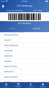 JTCC Mobile App screenshot 2