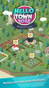 Hello Town 2048 - Merge Tycoon screenshot 0