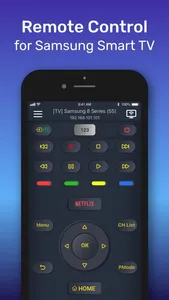 Smart TV Remote for Samsung TV screenshot 0