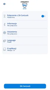 Zabezpiecz Auto CanLock screenshot 1