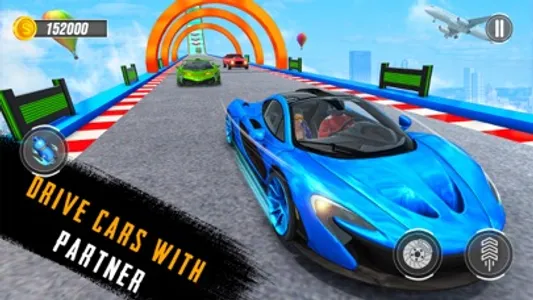 Muscle Car Stunts Mega Ramp 3D screenshot 3