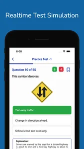 Connecticut DMV CT Permit Prep screenshot 0