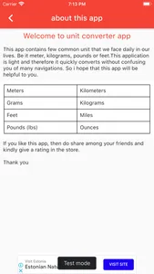 Unit_Converter screenshot 1
