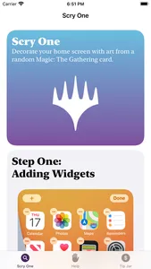 Scry One - MTG Widgets screenshot 1
