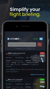 Aeromet - Pilot App screenshot 0