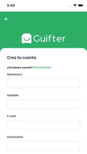 Guifter screenshot 1