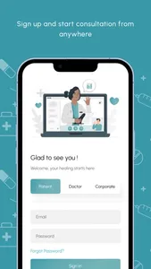 Telehealings screenshot 0