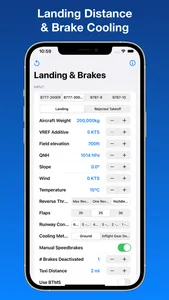 B777/787 Landing & Brake Tool screenshot 0